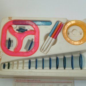 retro 1988 kenner spirograph design drawing toy